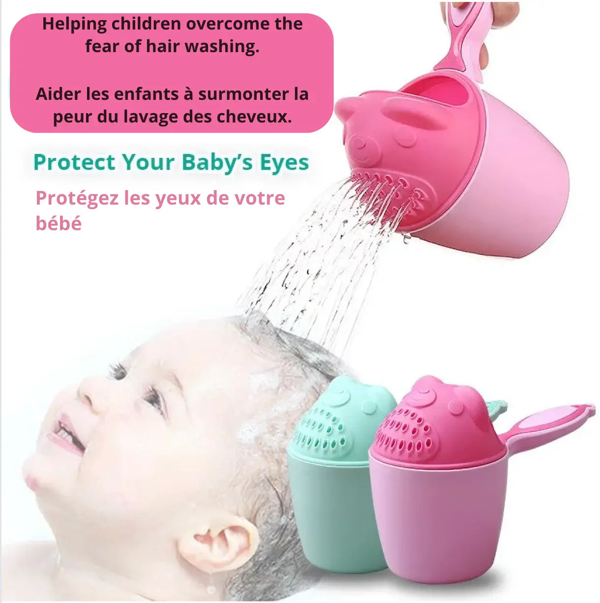 Tasse de rinçage en forme d'ours multifonctions BABY CHIC PALACE