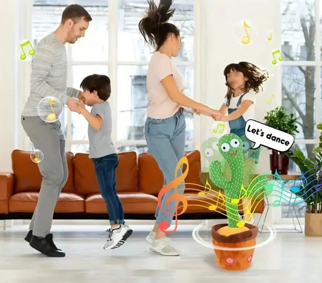 Jouet Cactus parlant et dansant BABY CHIC PALACE