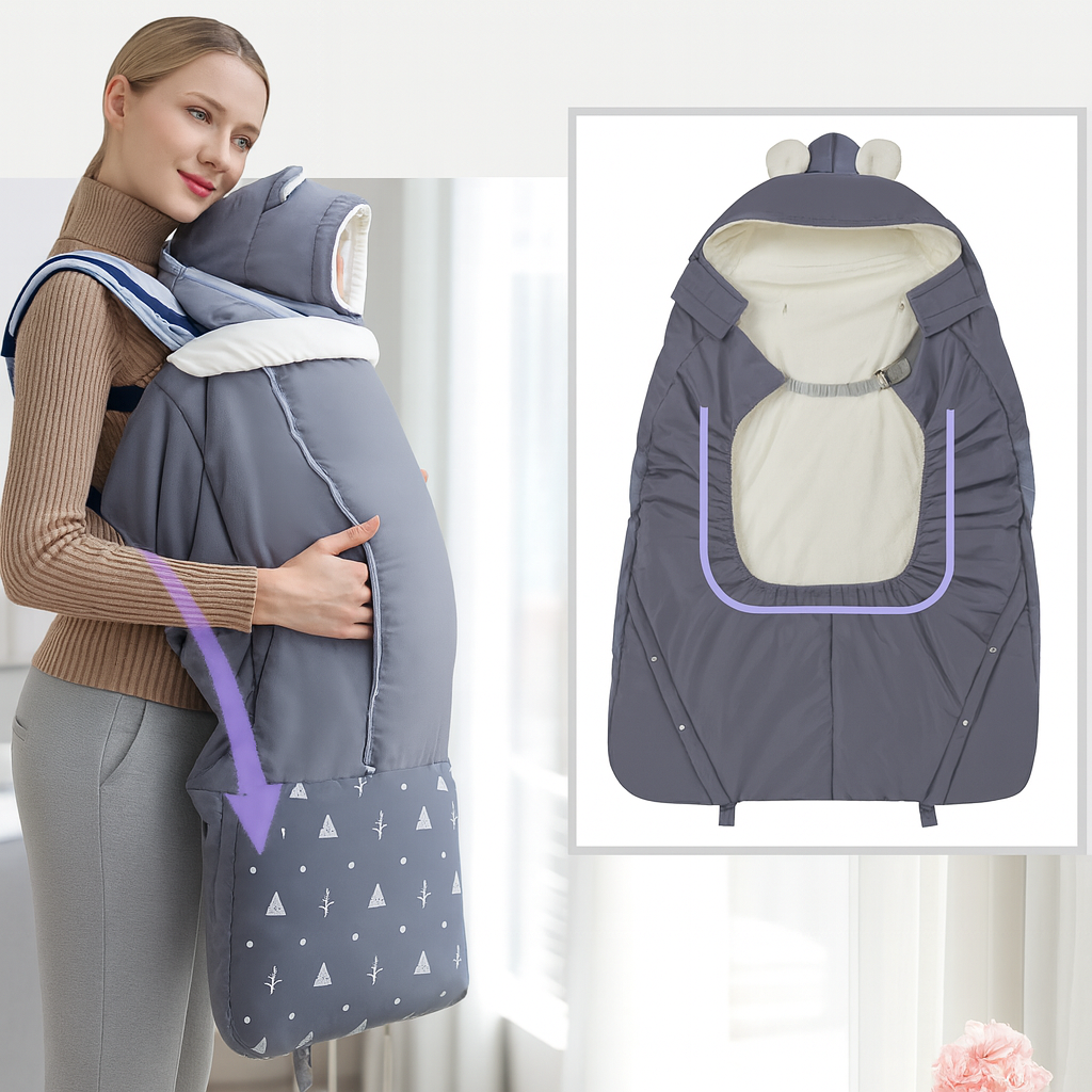 Housse de porte-bébé multifonctions