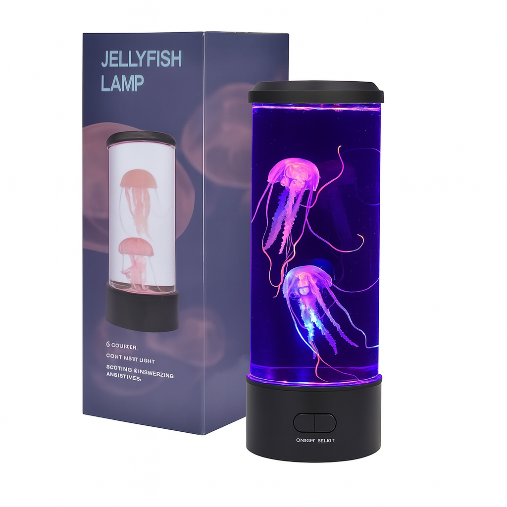 Veilleuse aquarium méduse à couleurs changeantes