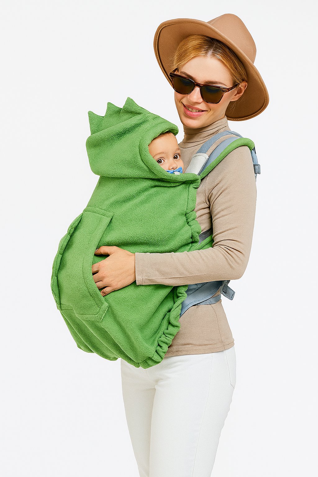 Housse de porte-bébé à capuche