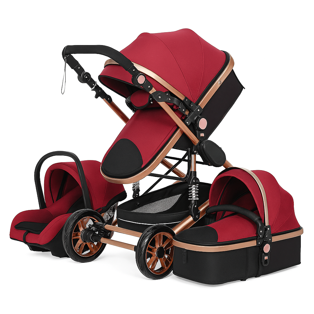 POUSSETTE TRIO 3-EN-1 POUSSETTE DERNIÈRE GÉNÉRATION G-LUX