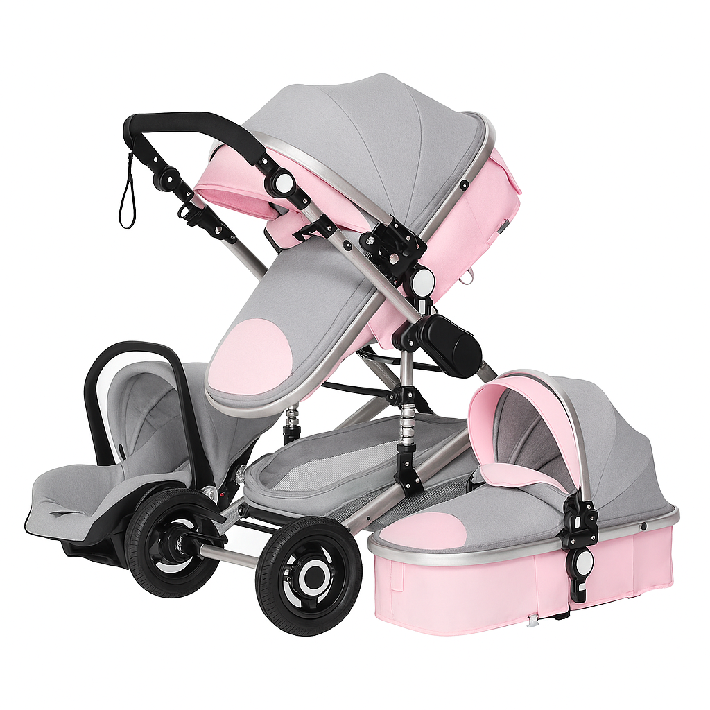 POUSSETTE TRIO 3-EN-1 POUSSETTE DERNIÈRE GÉNÉRATION G-LUX