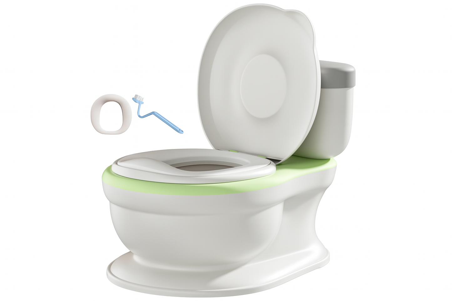 Toilette en pot réaliste pour enfant