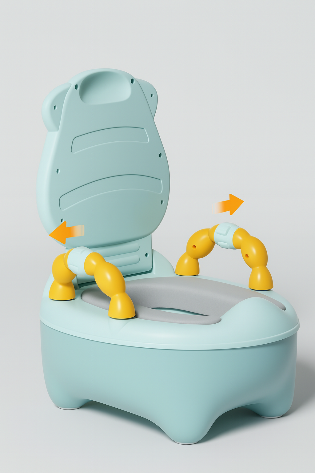 Pot portable design en forme de vache