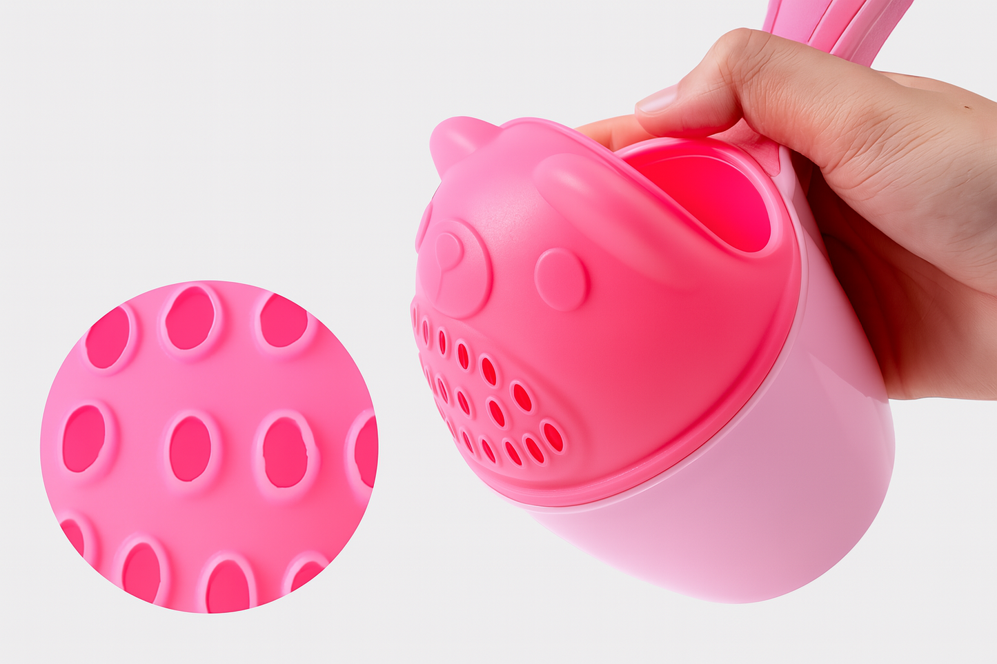 Tasse de rinçage en forme d'ours multifonctions