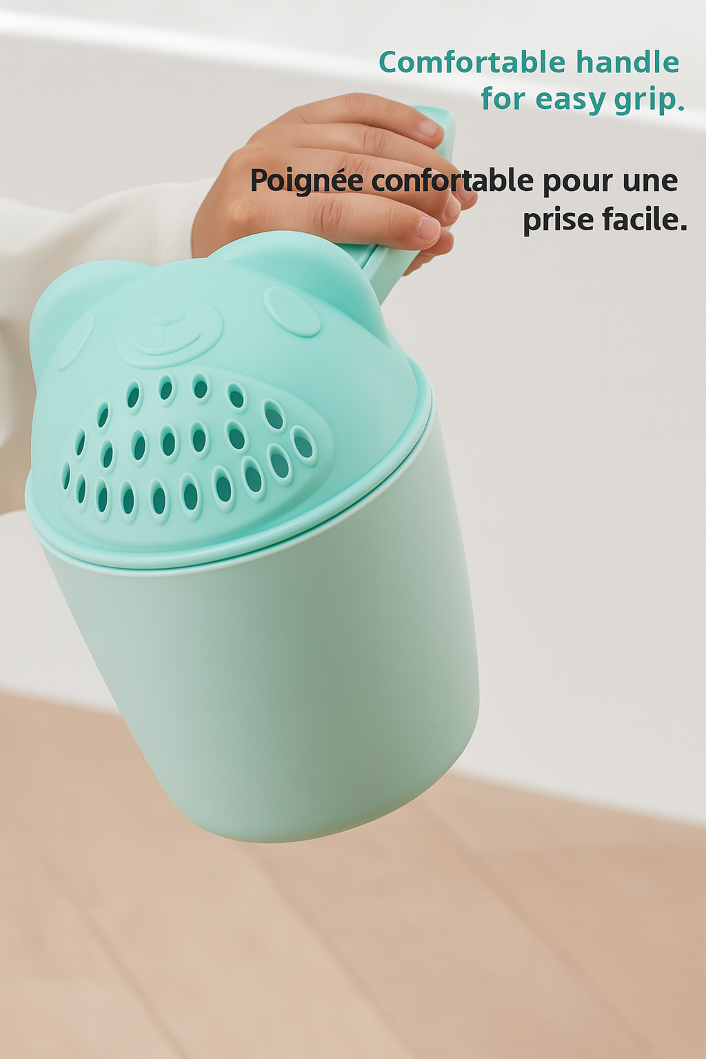 Tasse de rinçage en forme d'ours multifonctions