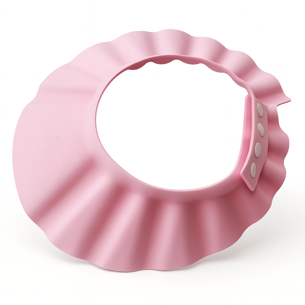 Bonnet avec Visière de bain imperméable protection contre les éclaboussures