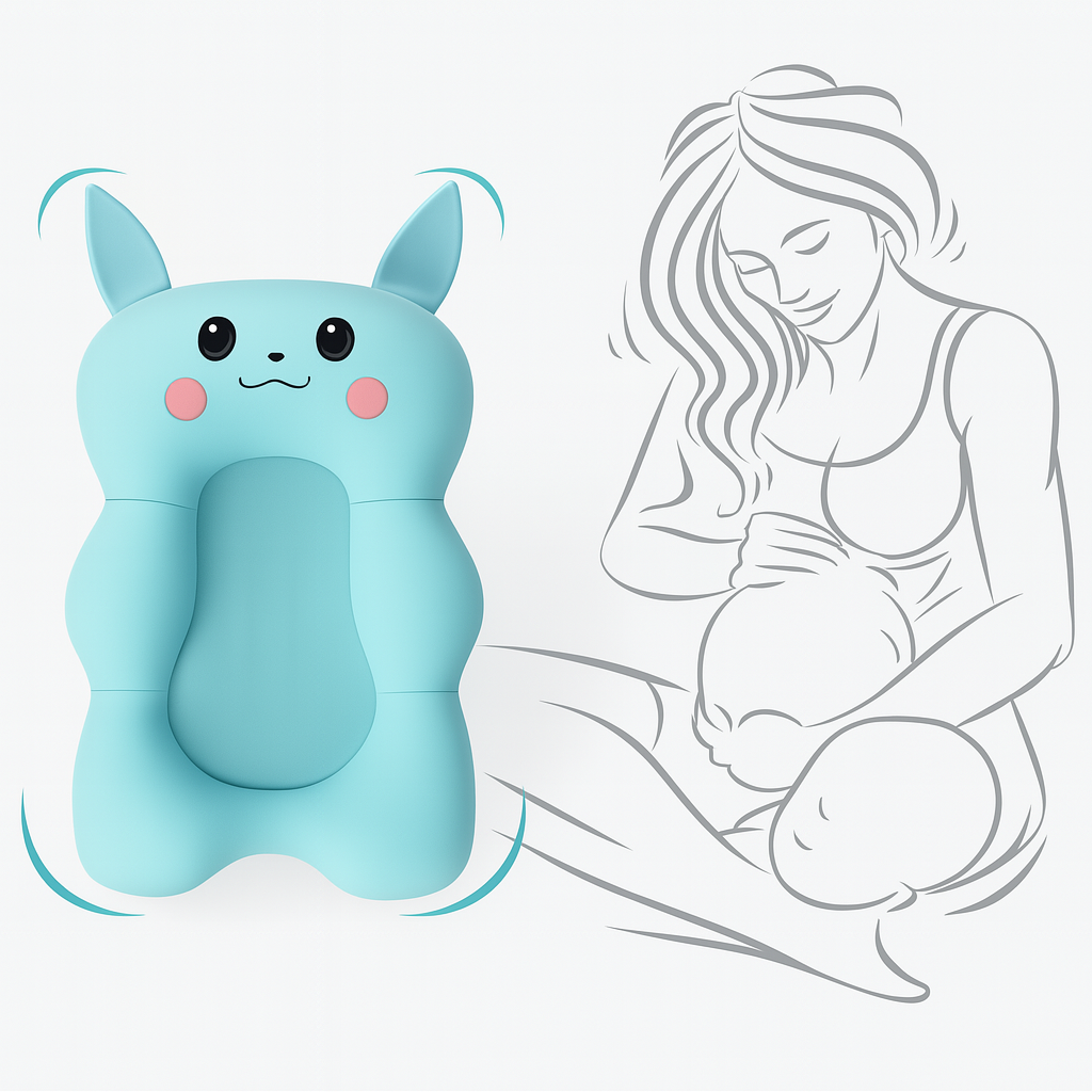 Coussin de bain antidérapant pour baignoire