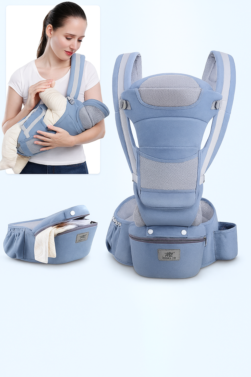 Porte-bébé ergonomique