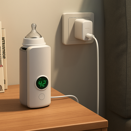 Chauffe-biberon portable avec batterie intégré