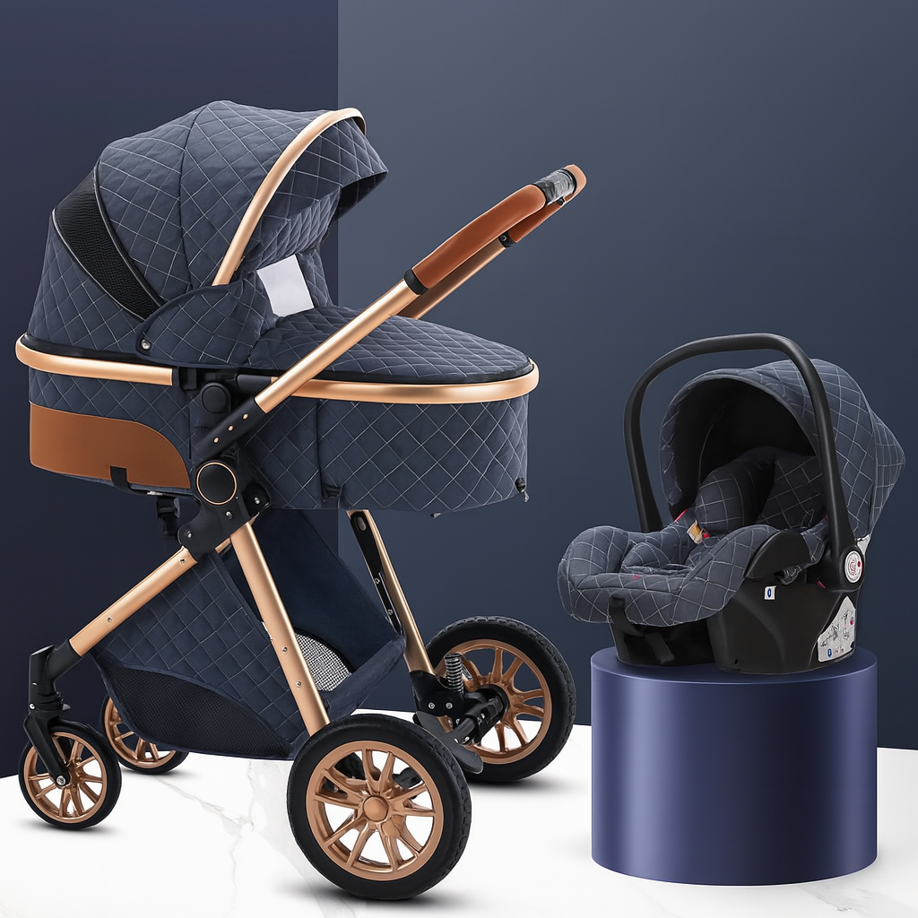 POUSSETTE TRIO 3-EN-1 POUSSETTE DERNIÈRE GÉNÉRATION X-LUX
