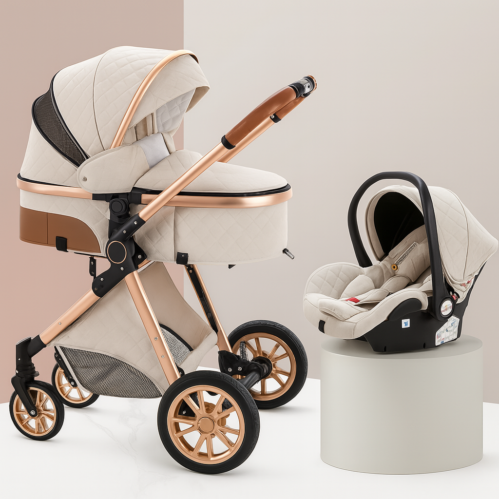 POUSSETTE TRIO 3-EN-1 POUSSETTE DERNIÈRE GÉNÉRATION X-LUX