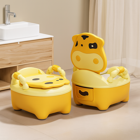 Pot portable design en forme de vache